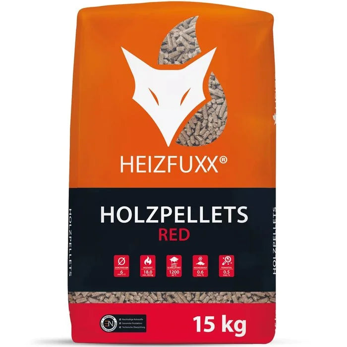pellet HEIZFUXX rossi EN+ A1