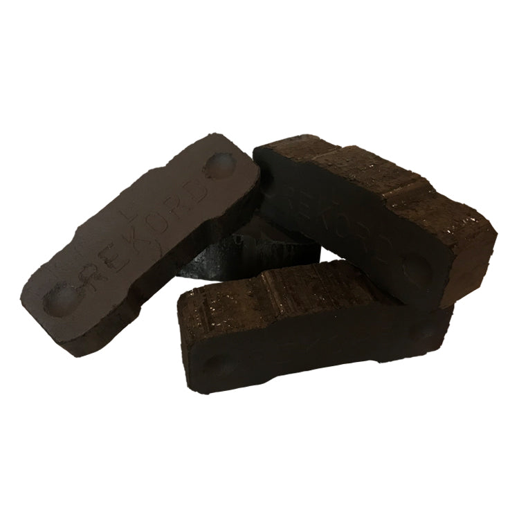 Pallet di bricchette miste di legno di quercia al 100% e bricchette di lignite (930 kg)