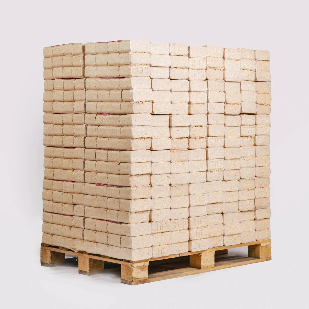 Bricchetti di legno di conifera al 100% – pallet da 960 kg